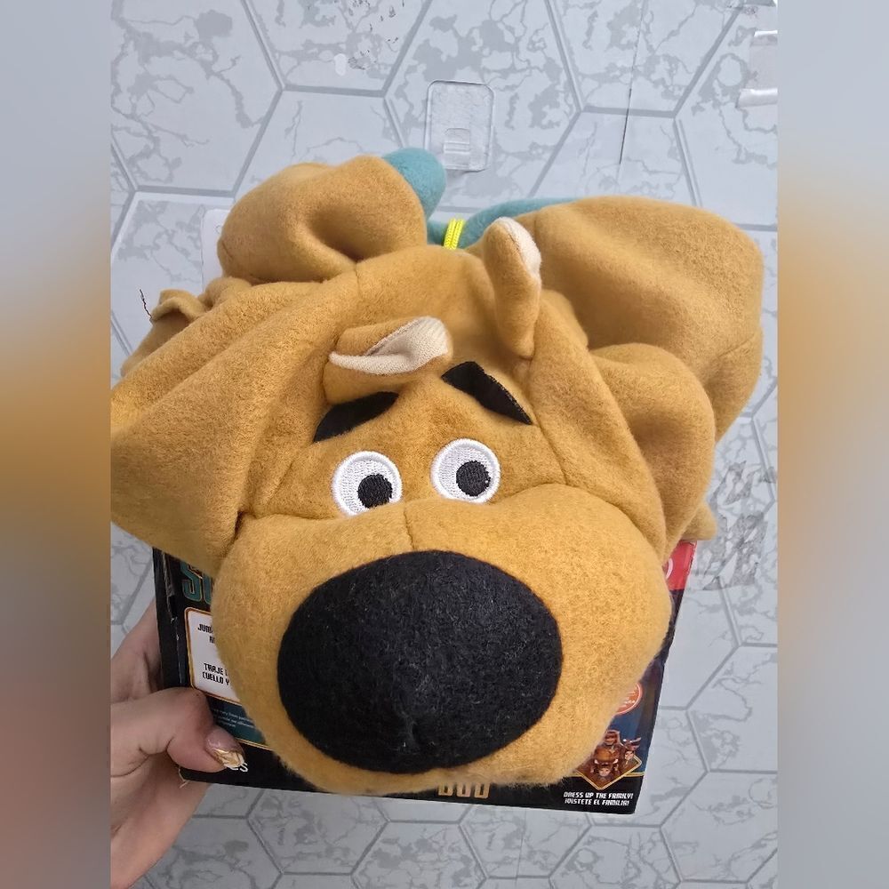 Nwt Scooby-Doo Toddler Costume For Boys or girls With Holographic Dog Tag - Picture 3 of 9